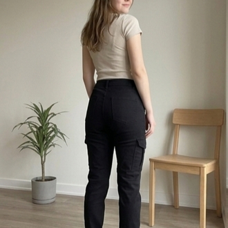 Kargo Cep Detaylı Jogger Pantolon