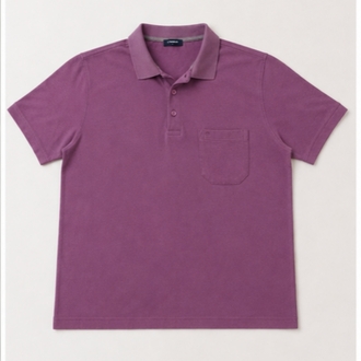 LCW Mor Polo Yaka Tişört 