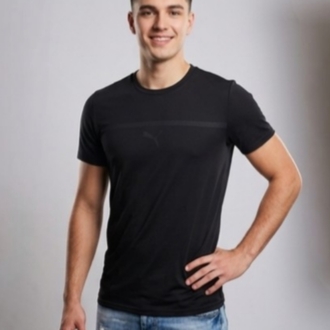 Orijinal Puma Siyah Erkek Spor T-Shirt