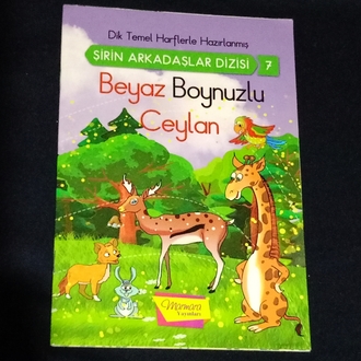 Beyaz Boynuzlu Ceylan Hikaye kitabı