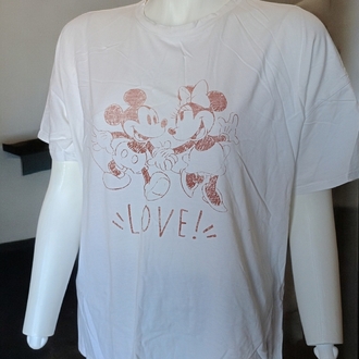 Disney Mickey ve Minie Kadın T-shirt