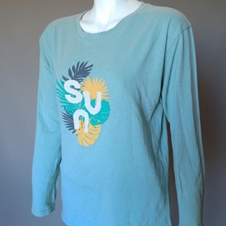 Uzun Kollu Kadın Sweatshirt