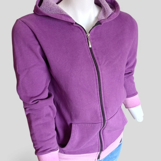 Kapüşonlu Fermuarlı Unisex Sweatshirt