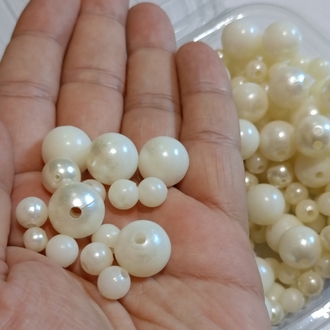1 Paket Farklı Ebatlarda İnci Boncuklar 