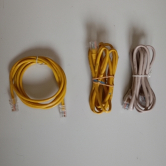 3 Adet Cat5 Ethernet Kablo Seti