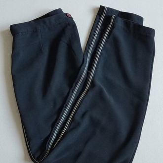 Yandan Şeritli Kumaş Pantolon