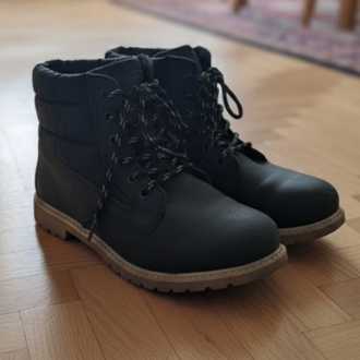 Unisex Siyah Bot 39 Numara