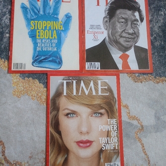 TIME Dergisi Kasım 2014 Seti (3 sayı)