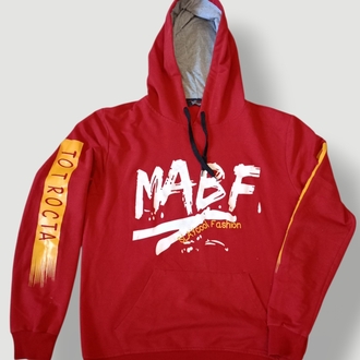 Mabf İthal Kapüşonlu Baskılı Sweatshirt