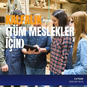 KALFALIK BELGESİ (TÜM MESLEKLER İÇİN)