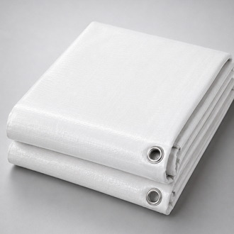 ⛺ 6×15 METRE 180 GR/M² BEYAZ PREMIUM SU GEÇİRMEZ ÇADIR BRANDA