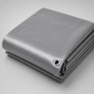 ⛺ 8×12 METRE 180 GR/M² GRİ PREMIUM SU GEÇİRMEZ ÇADIR BRANDA