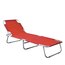 KATLANIR ŞEZLONG METAL İSKELET FİLE KUMAŞ