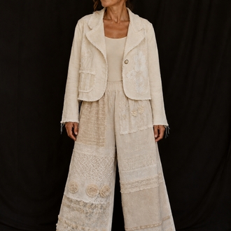 DANTEL PATCHWORK PANTOLON 