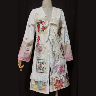 PATCHWORK BOHEM KİMONO