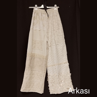 DANTEL PATCHWORK PANTOLON 
