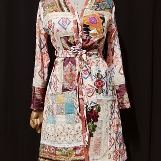 PATCHWORK TASARIM KAFTAN