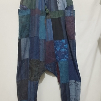 HİNDİSTAN DAN ETNİK PATCHWORK ŞALVAR
