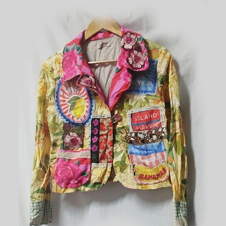 PATCHWORK VINTAGE CEKET