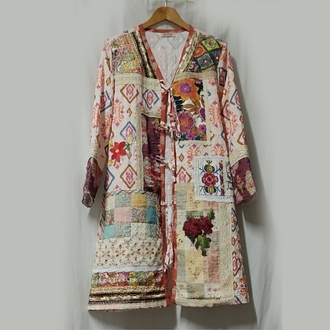 PATCHWORK TASARIM KAFTAN