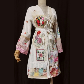 PATCHWORK BOHEM KİMONO