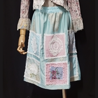 PATCHWORK SATEN ETEK
