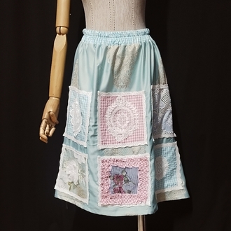 PATCHWORK SATEN ETEK