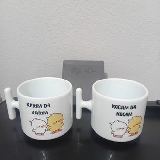Çiftlere Özel Karım Da Karım Kocam Da Kocam T Kupa 2 Adet