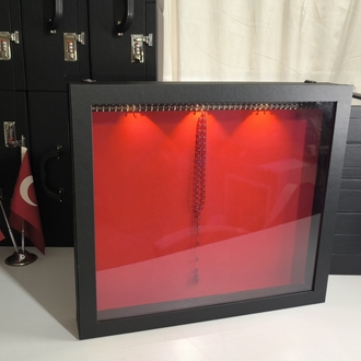 90'ADETLİ ŞİFRE KİLİTLİ LED IŞIKLI TESBİH PANOSU