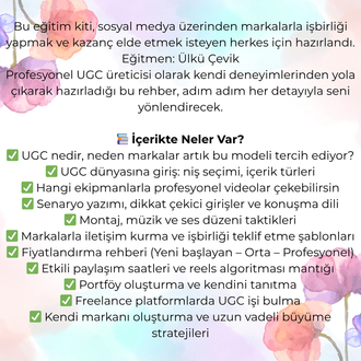 UGC Eğitim Kiti (A’dan Z’ye Öğren) 