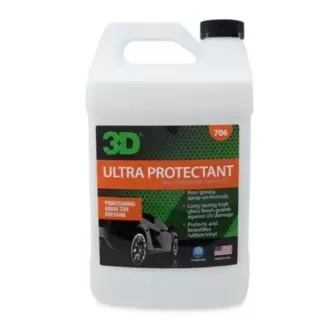 3D Ultra Protectant Lastik ve Vinil Parlatıcı 1/2-1/4 Konsantre 3.79LT