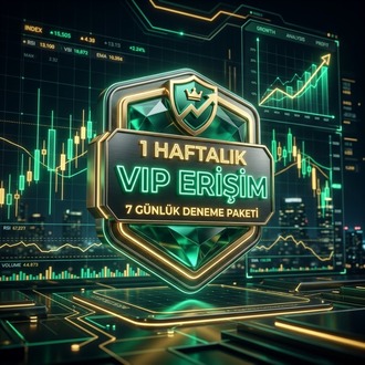 1 Haftalık VIP Lisans & Trading Bot Erişimi (7 Günlük Deneme Paketi)