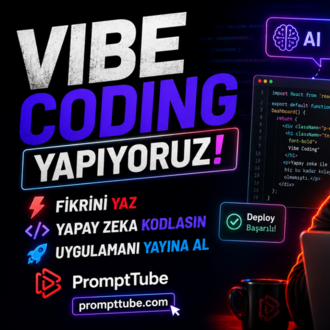 YAPAY ZEKÂ İLE UYGULAMA VE BOT YAPMAYI BİREBİR CANLI ÖĞRENİN!