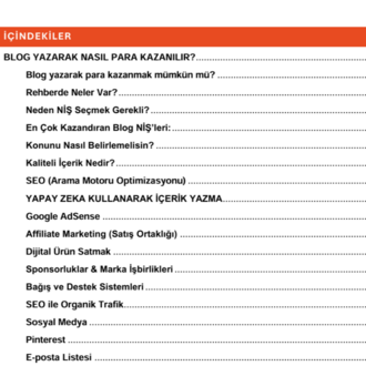 BLOG YAZARAK PARA KAZANMA REHBERİ
