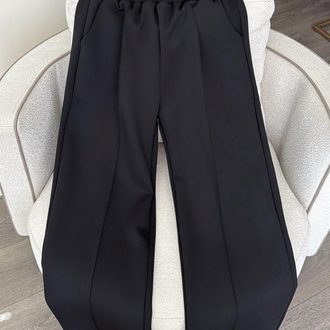 Siyah Scuba pantolon