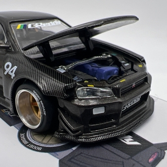 Kaido House Nissan Skyline GT-R (R34) Kaido Works GReddy V2 KHMG222