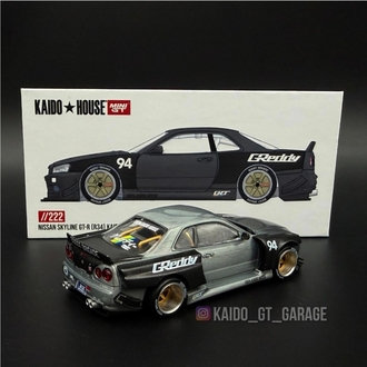 Chase Kaido House Nissan Skyline GT-R (R34) Kaido Works GReddy V2 KHMG222