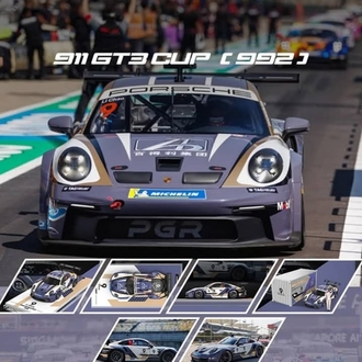 ModernArt Porsche 911 GT3 Cup 9 Baideli Livery Container Set