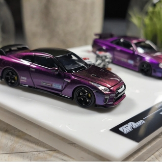 Motorhelix ICHEMO Re-Creation 1:64 Nissan Skyline GT-R Clubman Race Spec R34 & R35 2025 APA