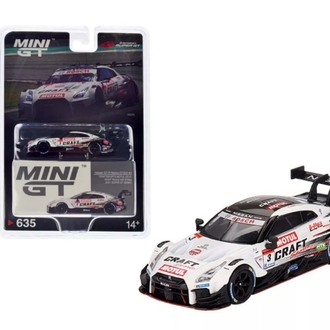 Mini GT 635 Nissan GT-R Nismo GT500 #3 "CRAFTSPORTS MOTUL GT-R" NDDP Racing with B-Max 202