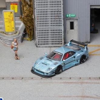 Star Model Ferrari F40 LB-Works Wide-Body Modified Blue