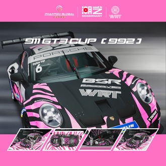 ModernArt Porsche 911 GT3 #6 Carrera Cup Asia