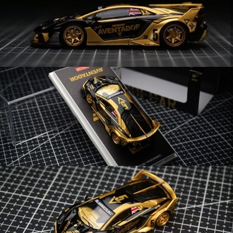 Cool Car Lamborghini GT EVO V5 Black Gold CC643831
