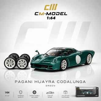 CM Model Pagani Huayra Codalunga Green
