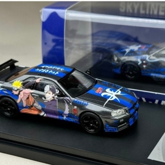 Street Warrior Skyline GTR BNR34 (Pleksi-Kapalı Kutu-Jelatinli)