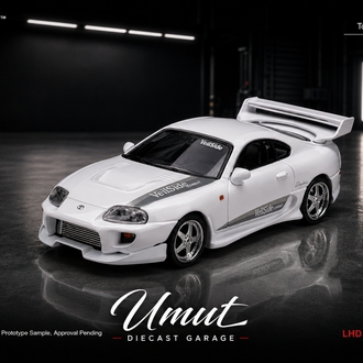 Mini GT 1/64 Toyota Supra VeilSide Combat V-I White MGT01104