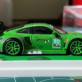 Star Race #80 Porsche 911 GT3 R Tyrannosaurus T-Rex Rexy Green