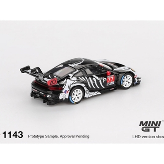 Mini GT 1/64 Porsche 911 GT3 R AO Racing 2025 IMSA Petit Le Mans MGT01143