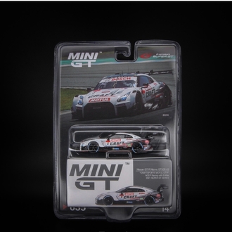 Mini GT 635 Nissan GT-R Nismo GT500 #3 "CRAFTSPORTS MOTUL GT-R" NDDP Racing with B-Max 202