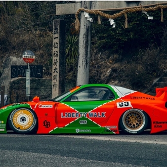 Inno64 LBWK MAZDA RX7 FD3S LB-Super Silhouette 2024 HOBBY EXPO CHINE